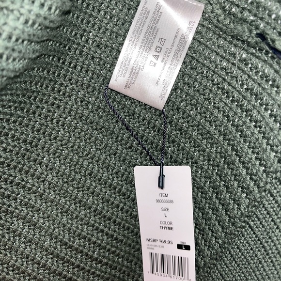 Women’s Gap Green Button Up Cardigan NWT - Picture 5 of 6